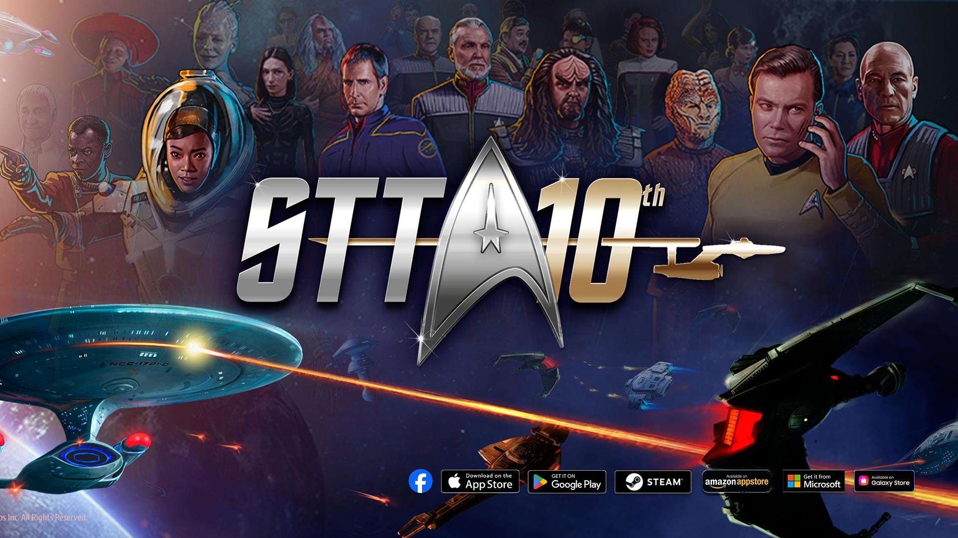 Discovery splash banner for Star Trek Timelines - Tilting Point Discord server