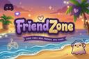 Discovery splash banner for FriendZone | Make Friends ⋅ Fun Chill Active Chat ⋅ VC Social Gaming ⋅ Memes ⋅ Nitro Emojis ⋅ Anime Discord server