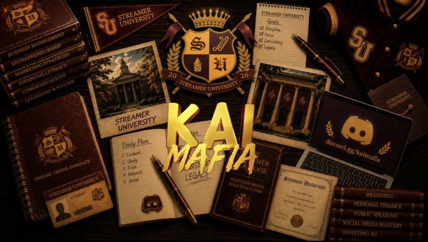Discovery splash banner for Kai Mafia 🎓 Discord server