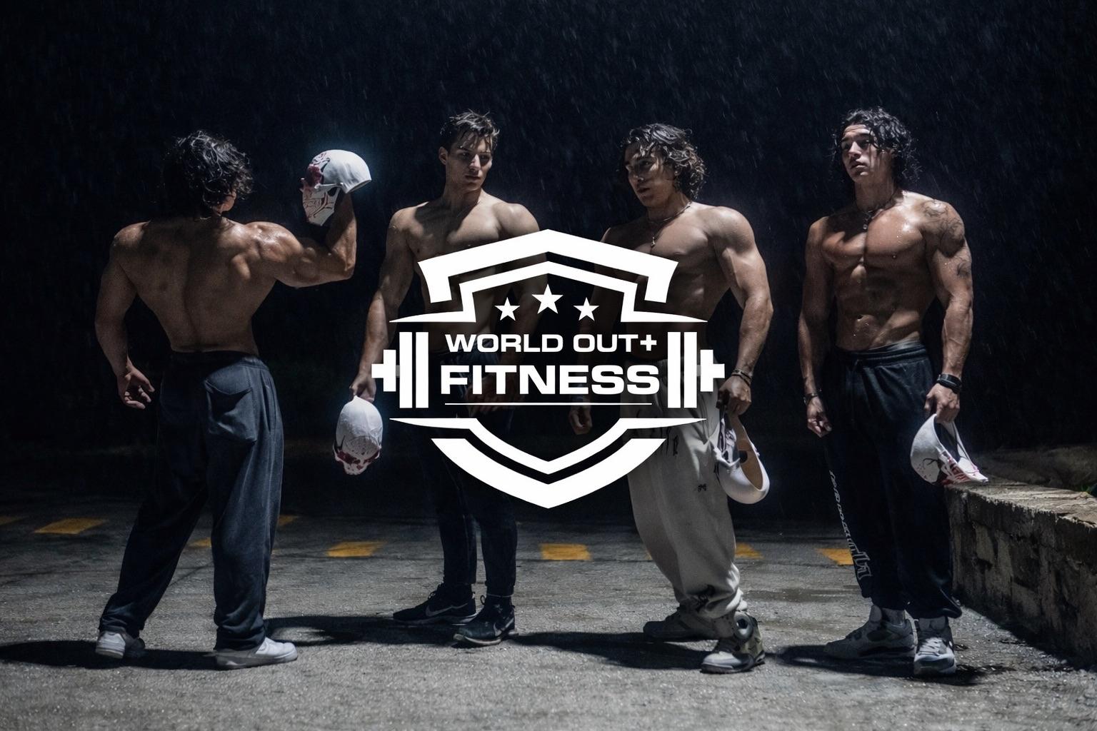 Discovery splash banner for 💪﹕WorldOut・Fitness Discord server