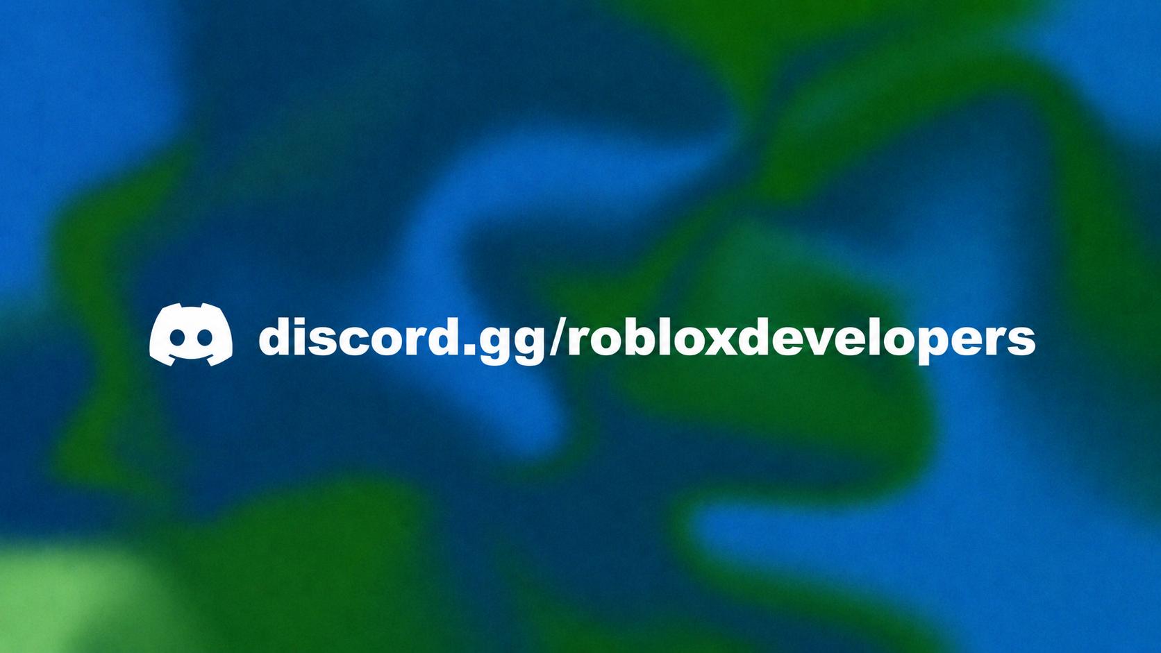 Discovery splash banner for Roblox Developers 🎗 Discord server