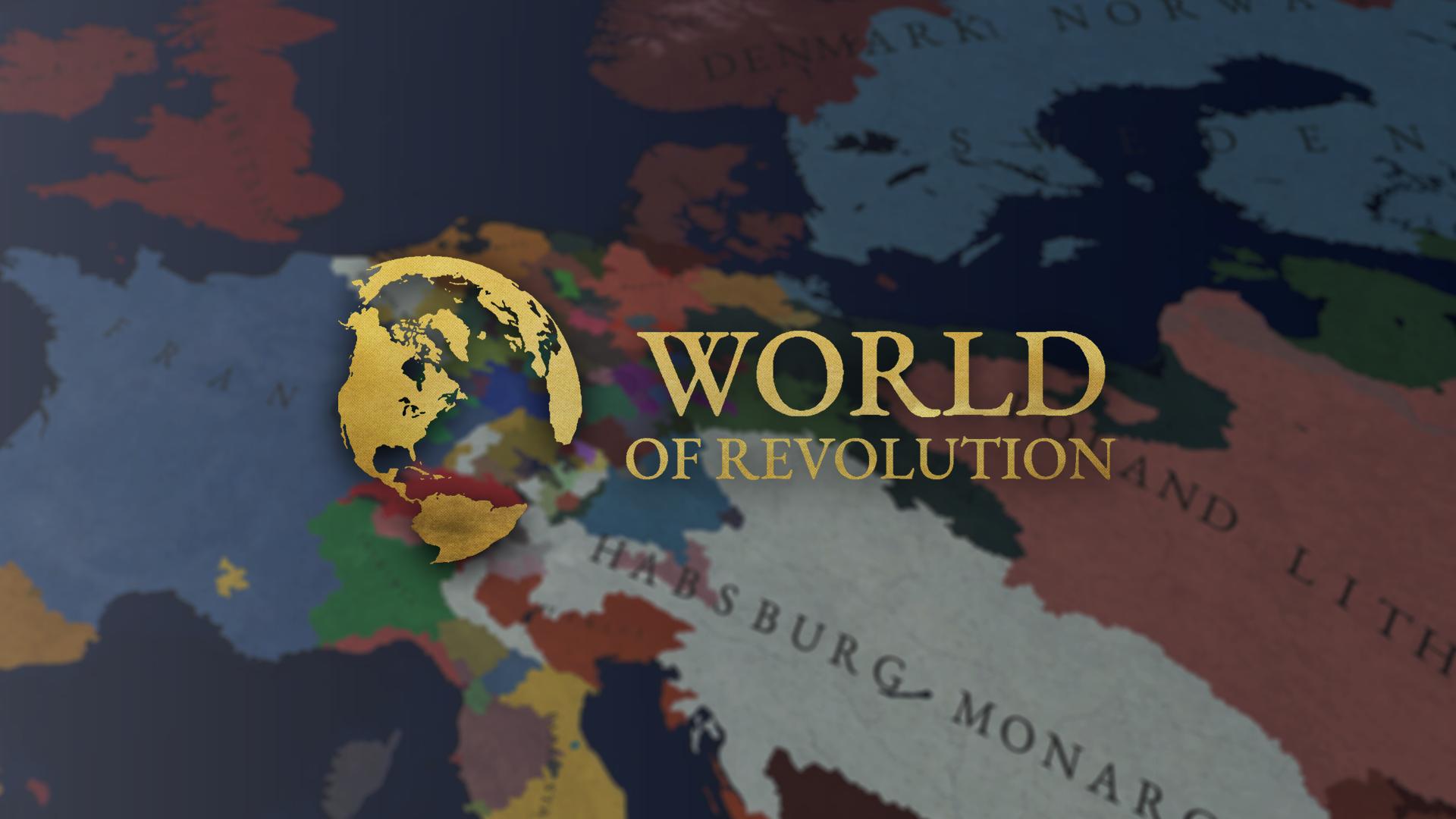 Discovery splash banner for World Of Revolution Discord server
