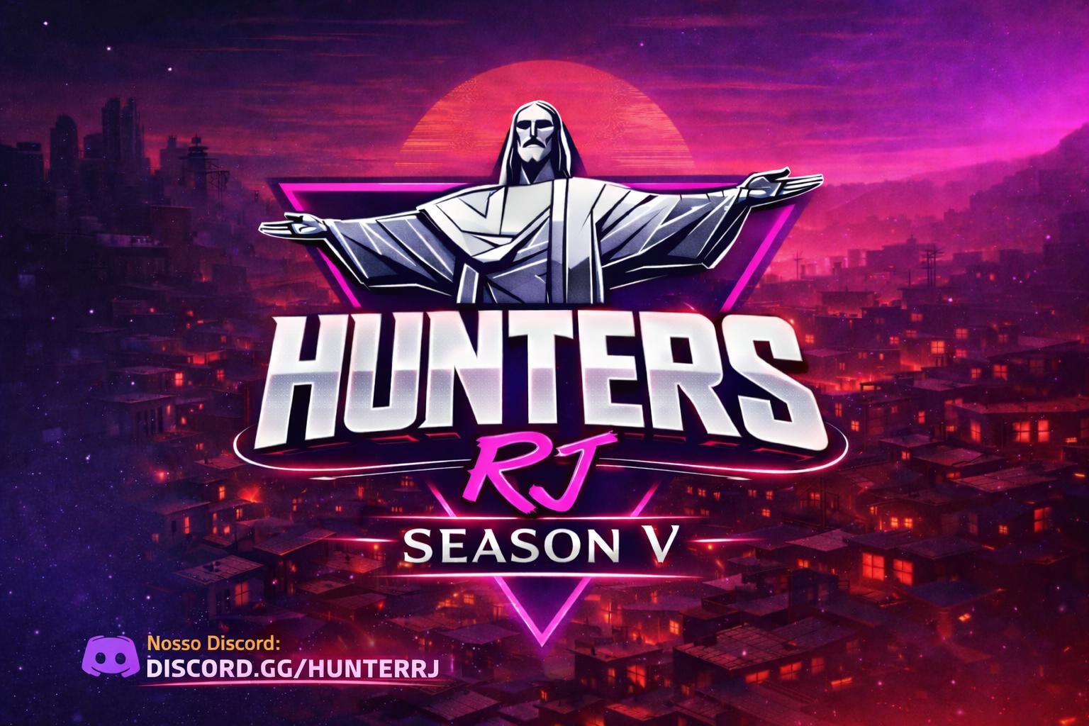 Discovery splash banner for HUNTERS RJ Discord server