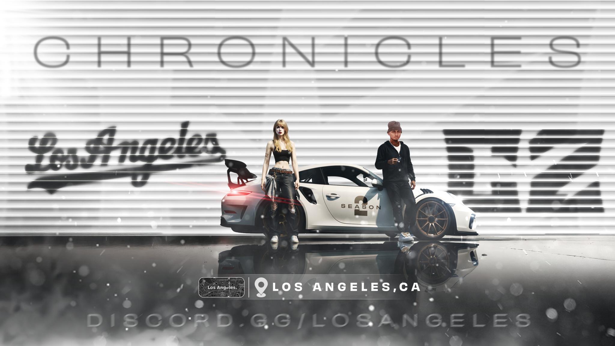 Discovery splash banner for 🌴 Los Angeles Chronicles Discord server