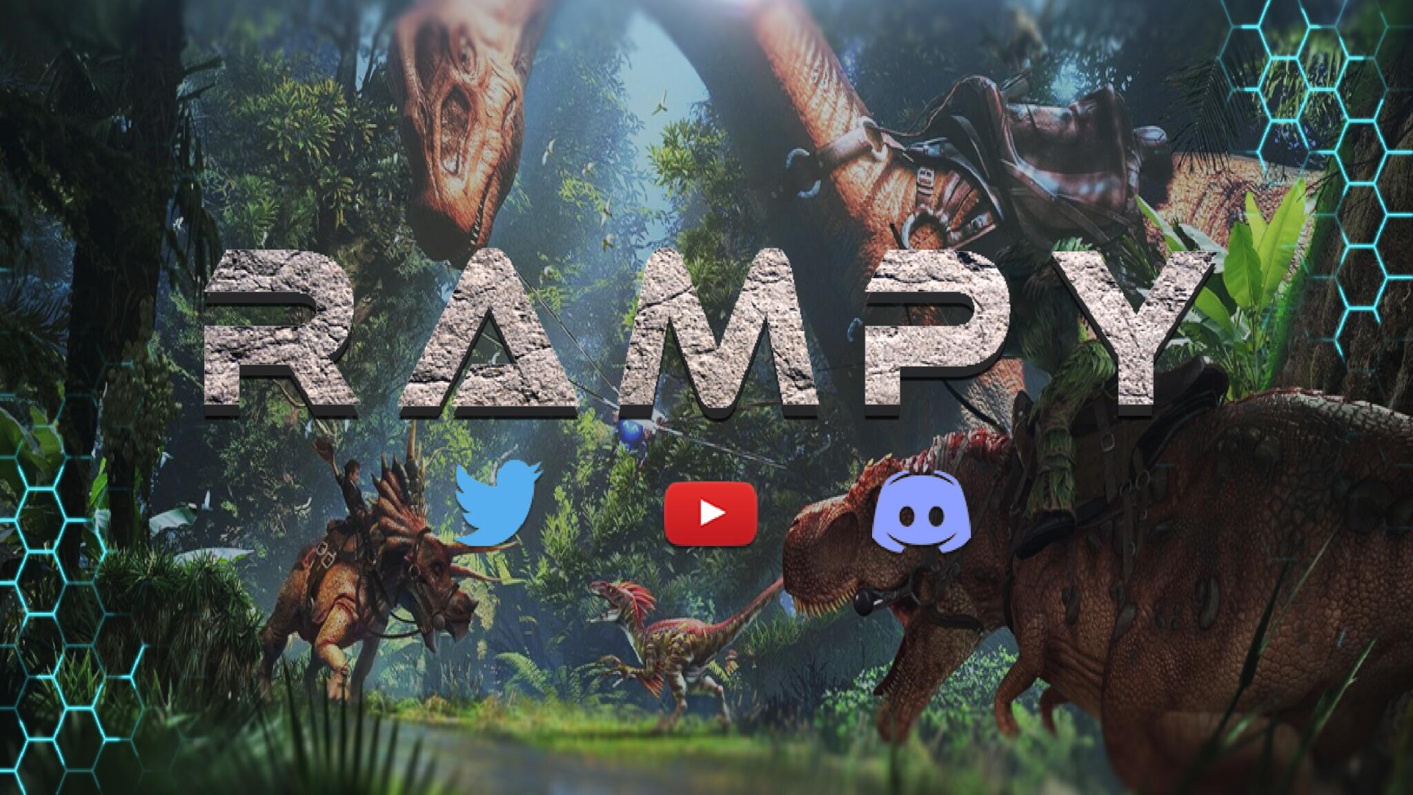 Discovery splash banner for Rampy's Community Discord server