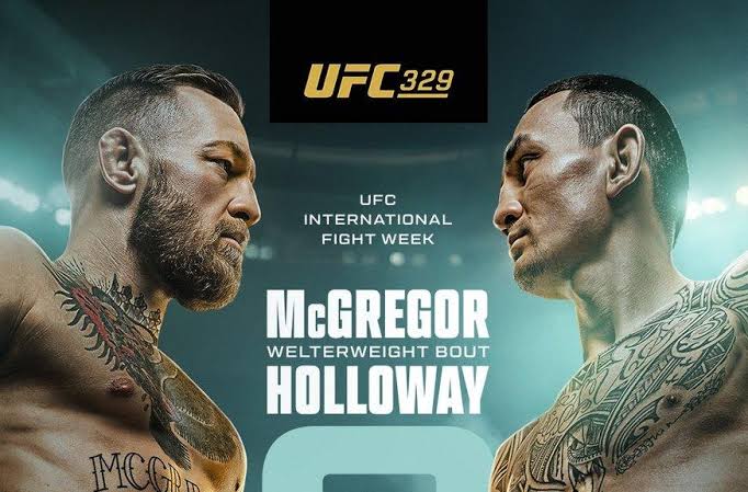 Discovery splash banner for Conor McGregor vs Max Holloway 2 | UCC Discord server