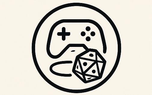 Discovery splash banner for Games of the Round Table Discord server