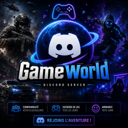 Discovery icon for GameWorld Discord server